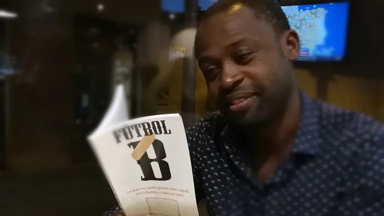 El exfutbolista ecuatoguineano ha escrito un libro explicando su trayectoria