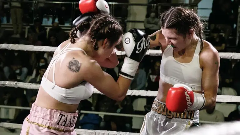 Combate de boxeo / Fuente: Tania Álvarez