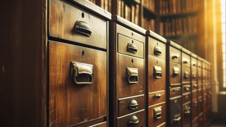 Foto: Arxius de la biblioteca (Font: Leonardo.ai)